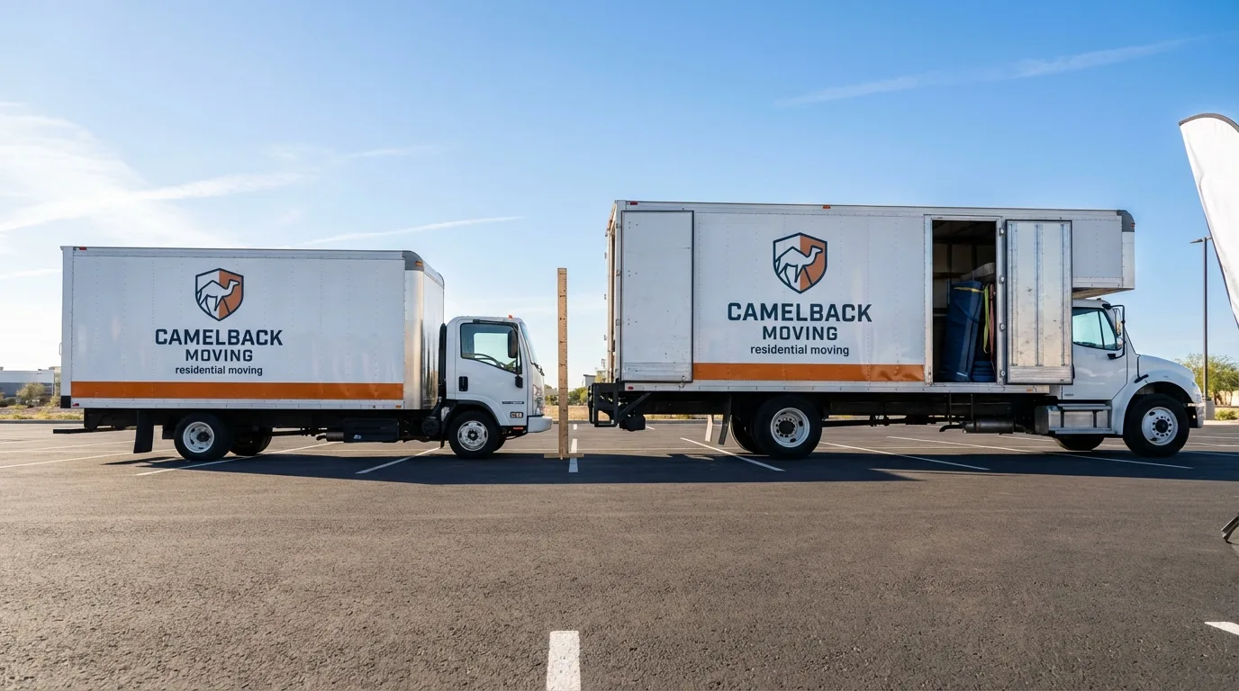 Moving truck size capacity guide in Yorba Linda